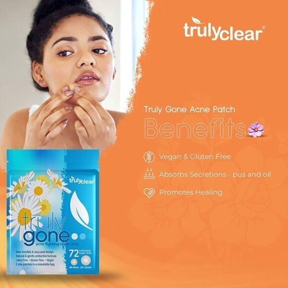 Truly Gone Acne Fighting Super Dots - New Sealed Pkg - Picture 4 of 5